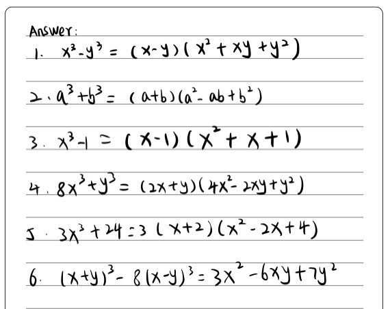 Reinforcement Exercise Factorisation 04 H 074 1 X Gauthmath
