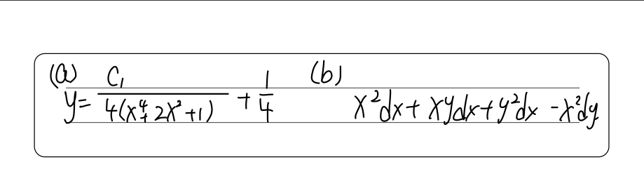 2 Solve The Following Differential Equations A Gauthmath