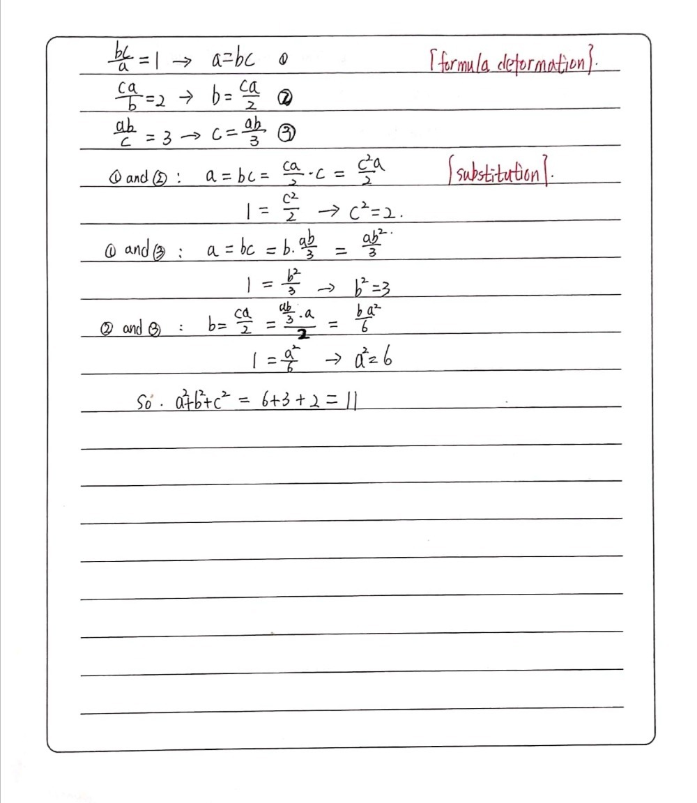 A 1 Ca B 2 Ab C 3 B2 C2 Y Gauthmath