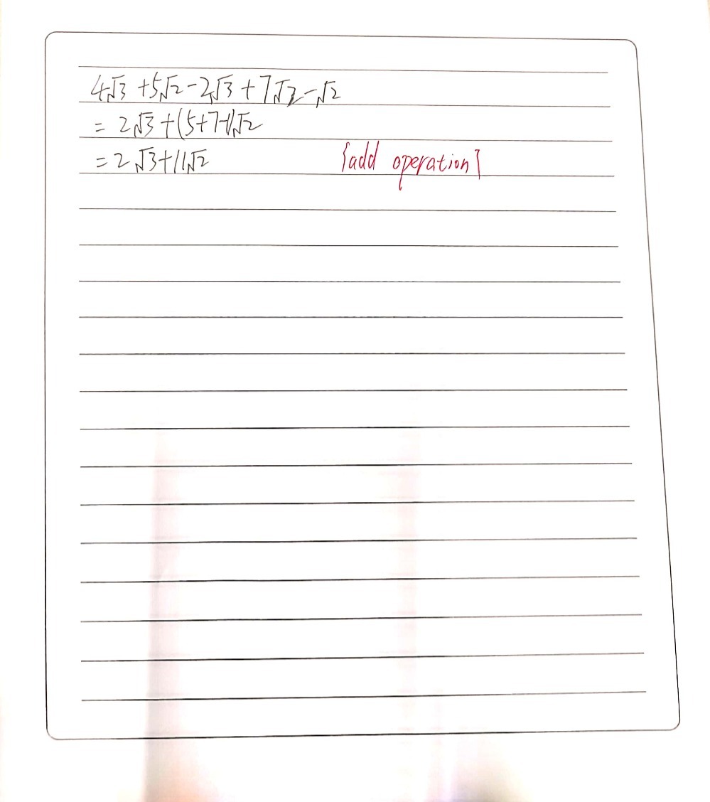 4 Square Root Of 3 5 Square Root Of 2 2 Square Gauthmath