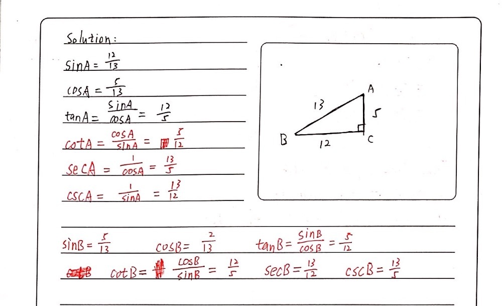 Solved: Using the figure below, complete the table of the values of the ...