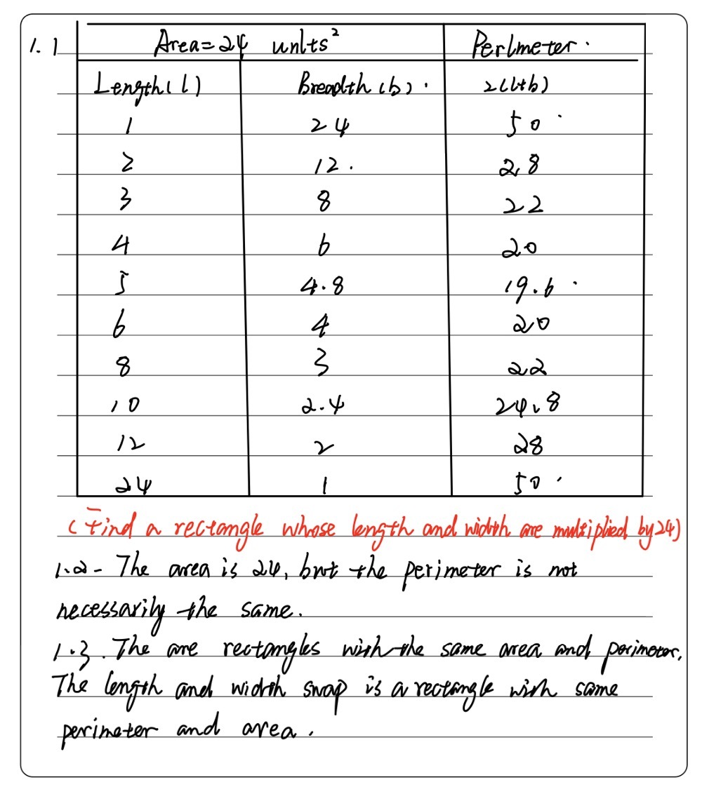 Solved: Perimeter is the total length of the outside of a shape. The ...