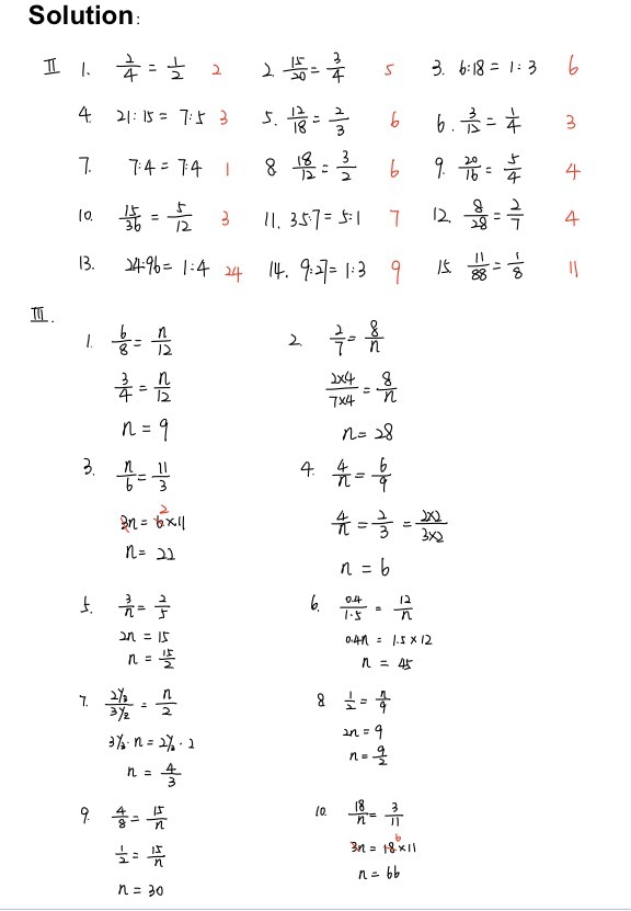 I1 A Write Each Ratio As A Fraction In Lowest T Gauthmath