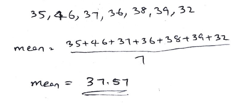 C Ae Z Find The Median 35 46 37 36 38 39 Gauthmath