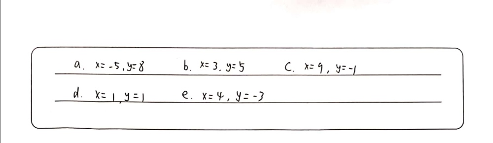 1 Use The Substitution Method To Solve Each Linea Gauthmath