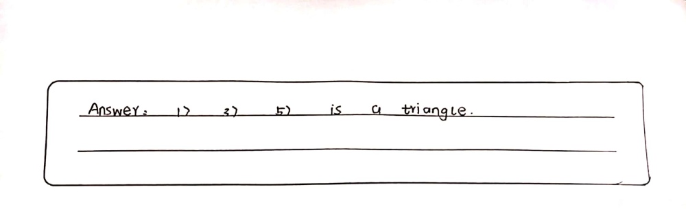 A Decide Whether Each Set Of Numbers Is A Triangl Gauthmath A Decide Whether Each Set Of Numbers Is A Triangl Gauthmath