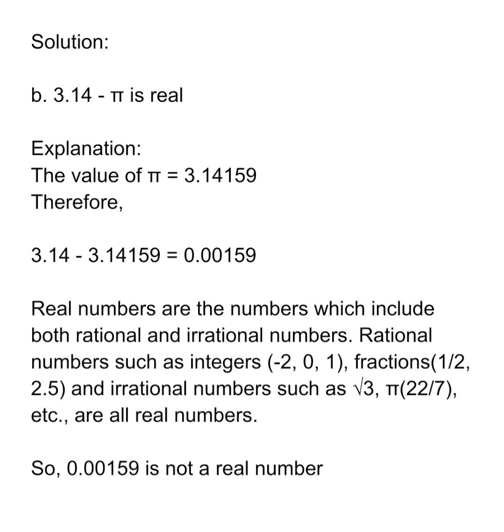 Which Of The Following Is False Select One A 21 Gauthmath