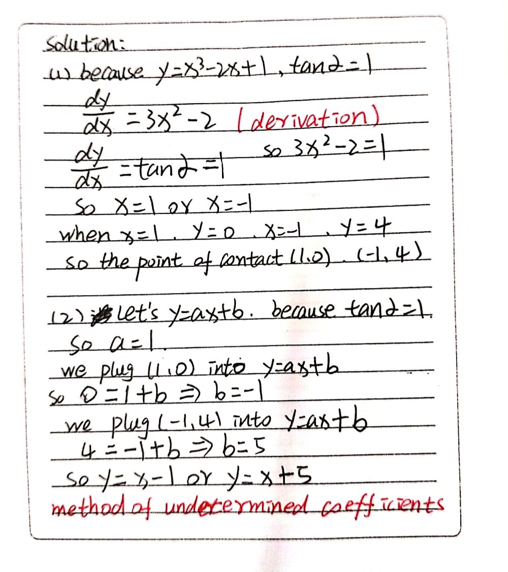 L 54b 2 Given The Curve Y X3 2x 1 Complete The Gauthmath