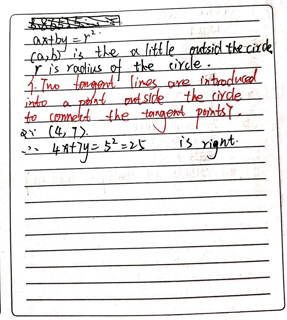 Once Again Consider The Circle With Equation X 2 Gauthmath