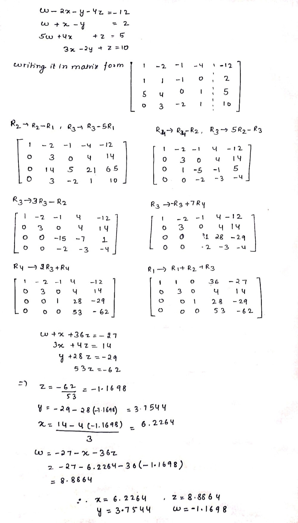 W 2x Y 4z 12 W X Y 2 5w 4x Z 5 3x 2y Z 10 Gauthmath W 2x Y 4z 12 W X Y 2 5w 4x Z 5 3x 2y Z 10 Gauthmath