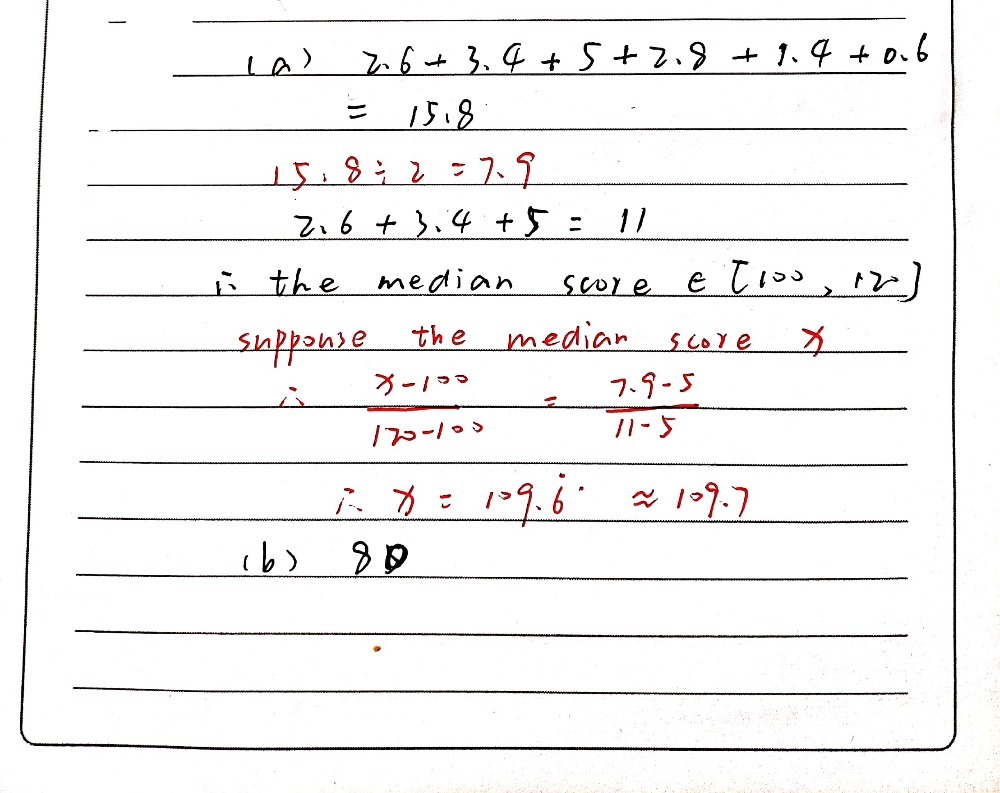 the-maths-gcse-test-scores-of-280-students-are-sho-gauthmath