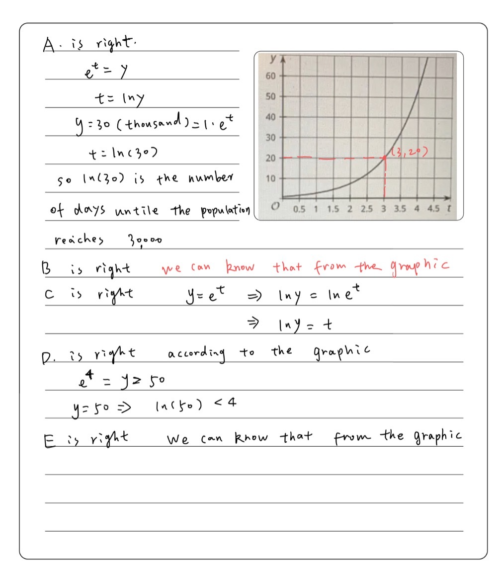The Equation Pt 1 Et Represents A Population O Gauthmath