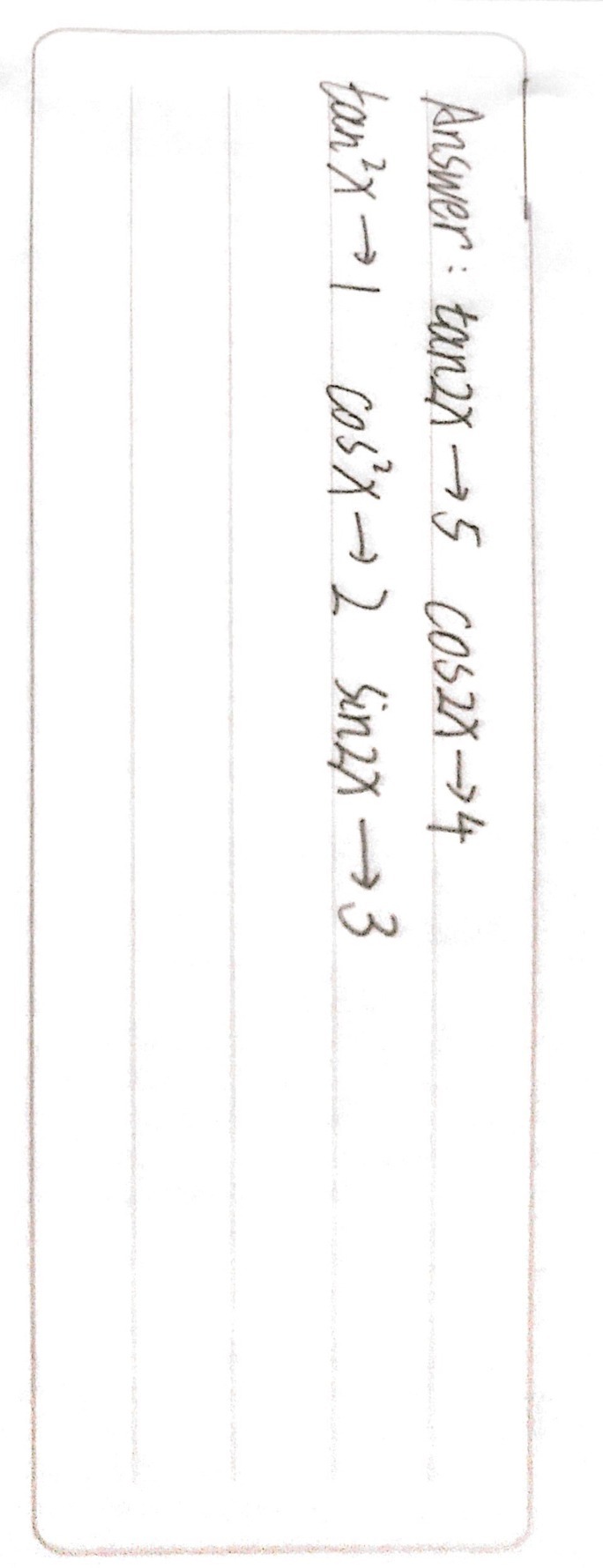 Match The Corresponding Trigonometric Expressions Gauthmath Match The Corresponding Trigonometric Expressions Gauthmath