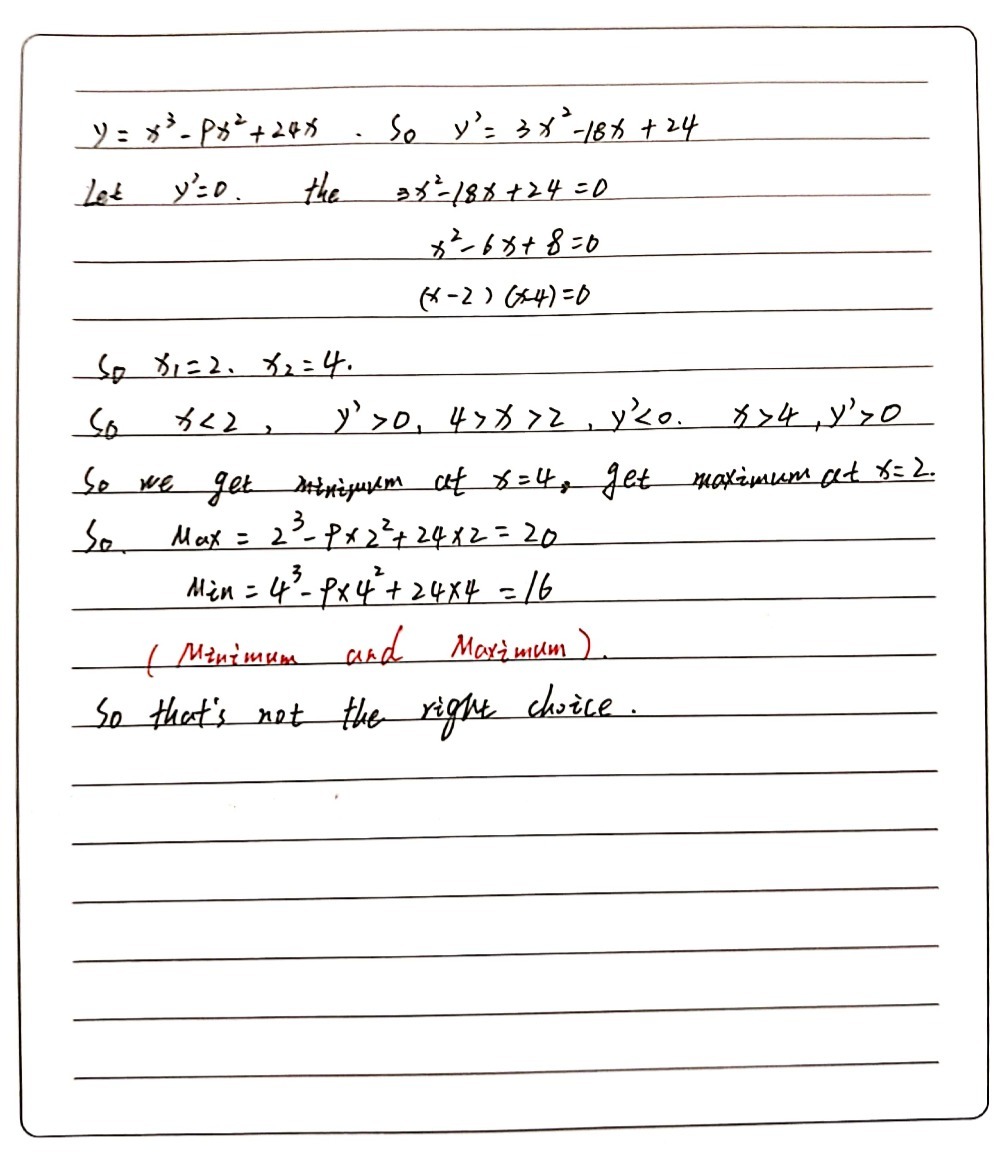 Determine The Local Maximum And Local Minimum For Gauthmath Determine The Local Maximum And Local Minimum For Gauthmath
