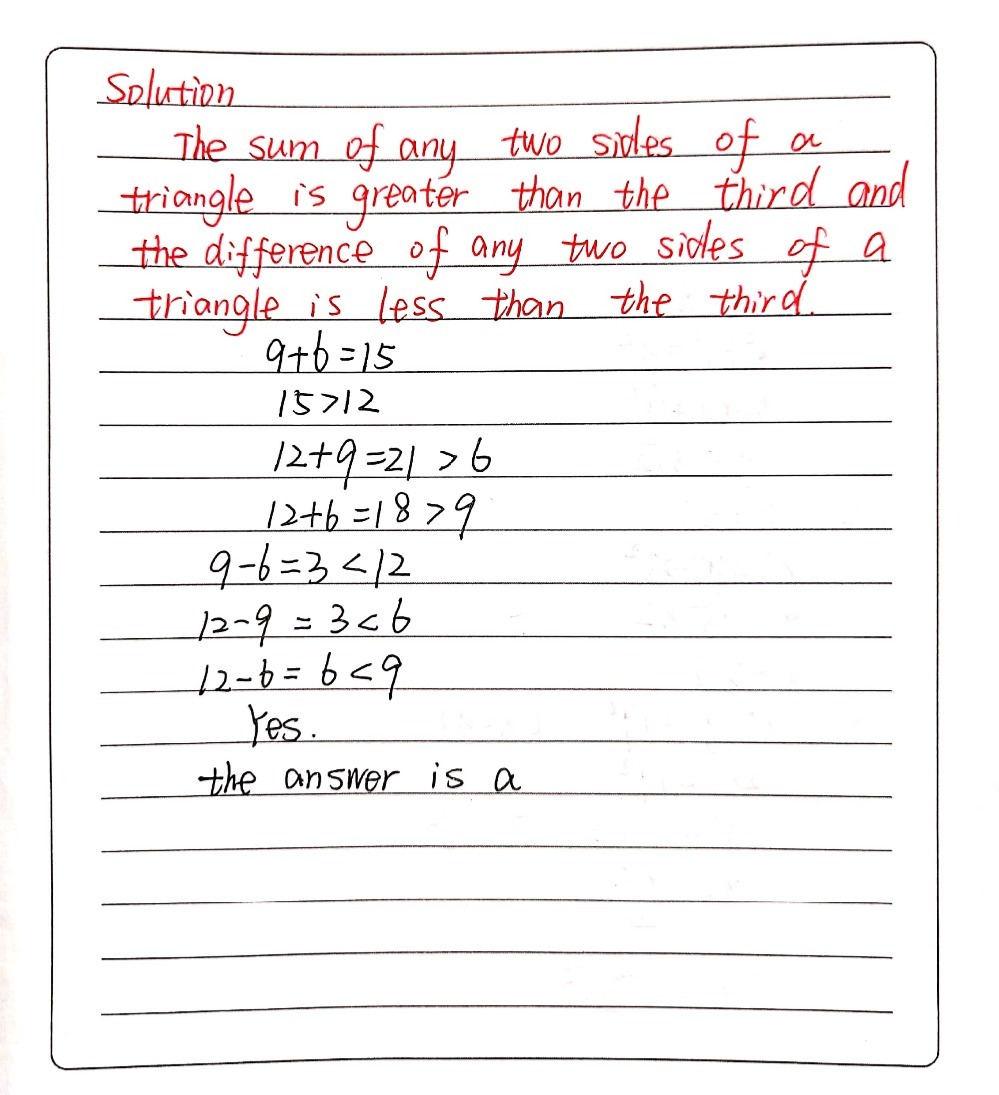 8 3 Does This Triangle With These Side Lengths Gauthmath