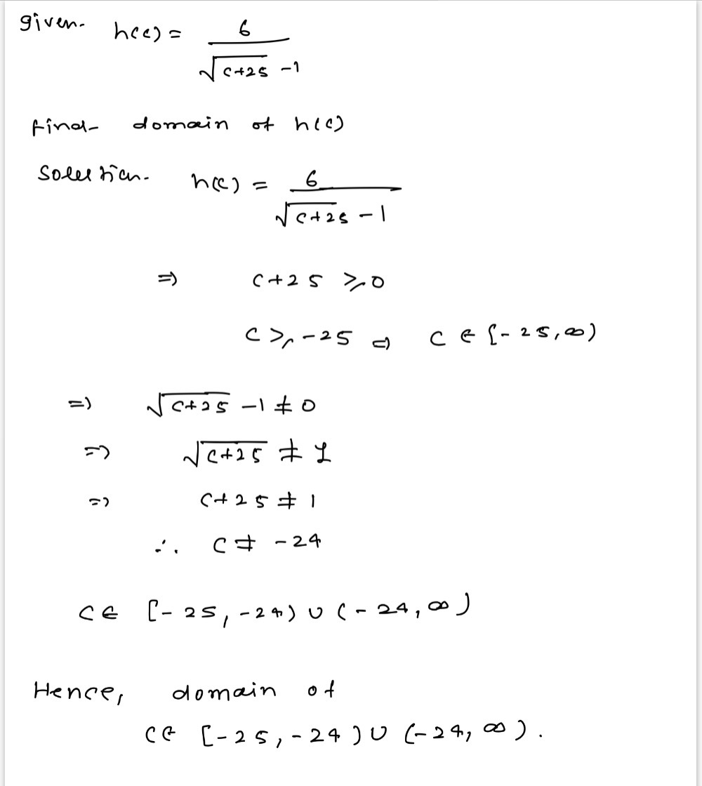 Write the domain in interval notation. hc=frac 26 s - Gauthmath