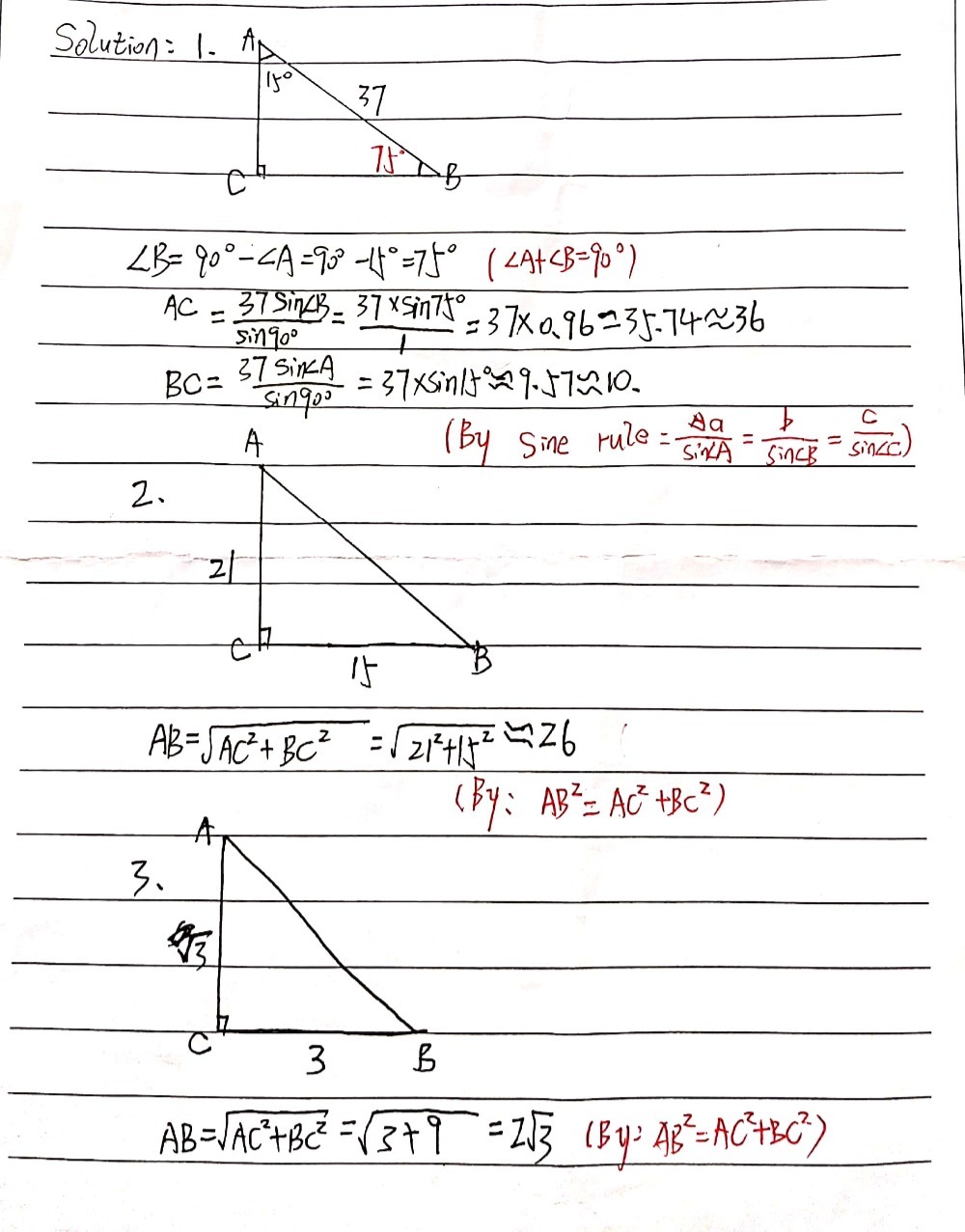 Activity 2 Sketch A Figure And Solve For The Missi Gauthmath