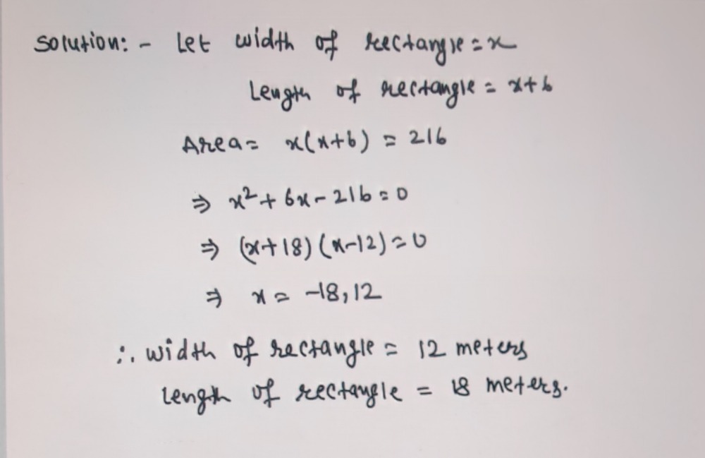 X 2 6x 216