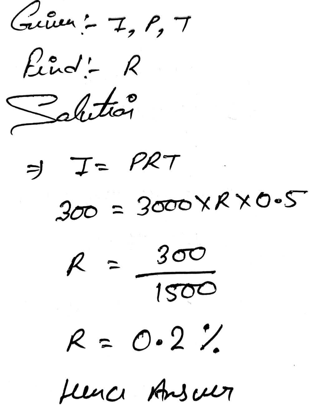 Use I Prt To Solve Time Is In Years L S300 P 53 Gauthmath