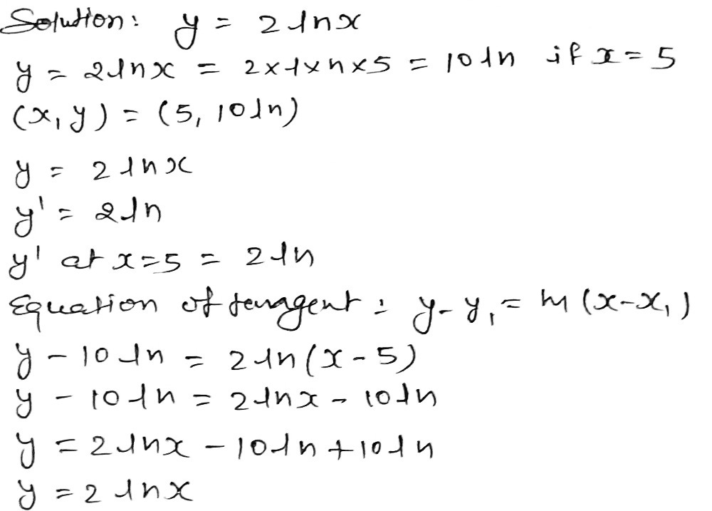 Q3 A Find The Equation Of The Tangent Line To Th Gauthmath