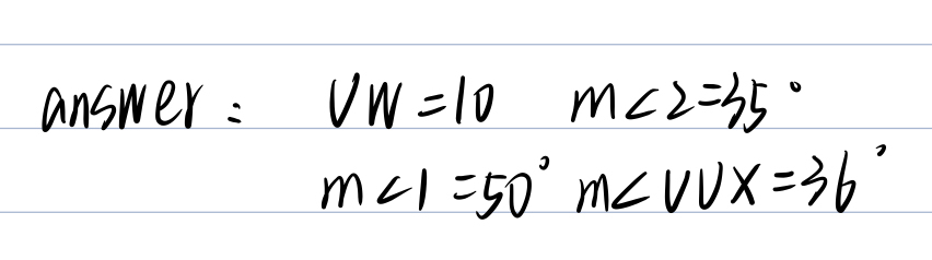 Find Each Measure In Rhombus Uvwx 25 Uw If Uy 5a Gauthmath