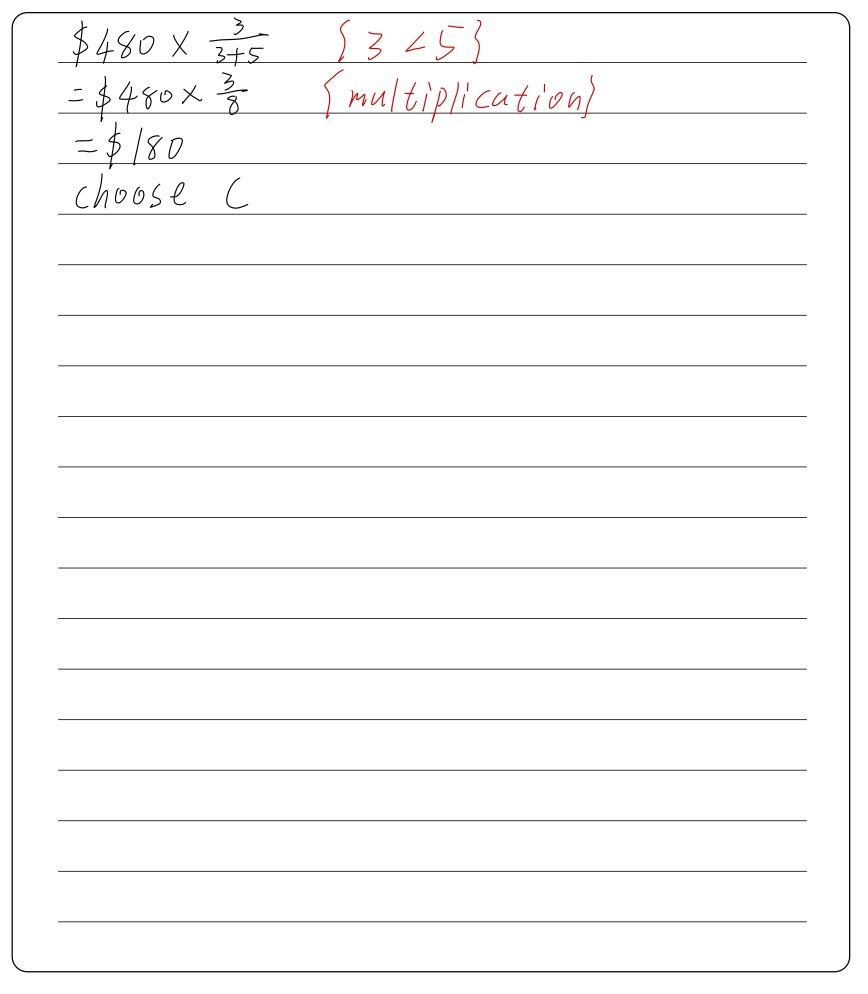 5 If 480 Is Divided Into Two Portions In The Gauthmath