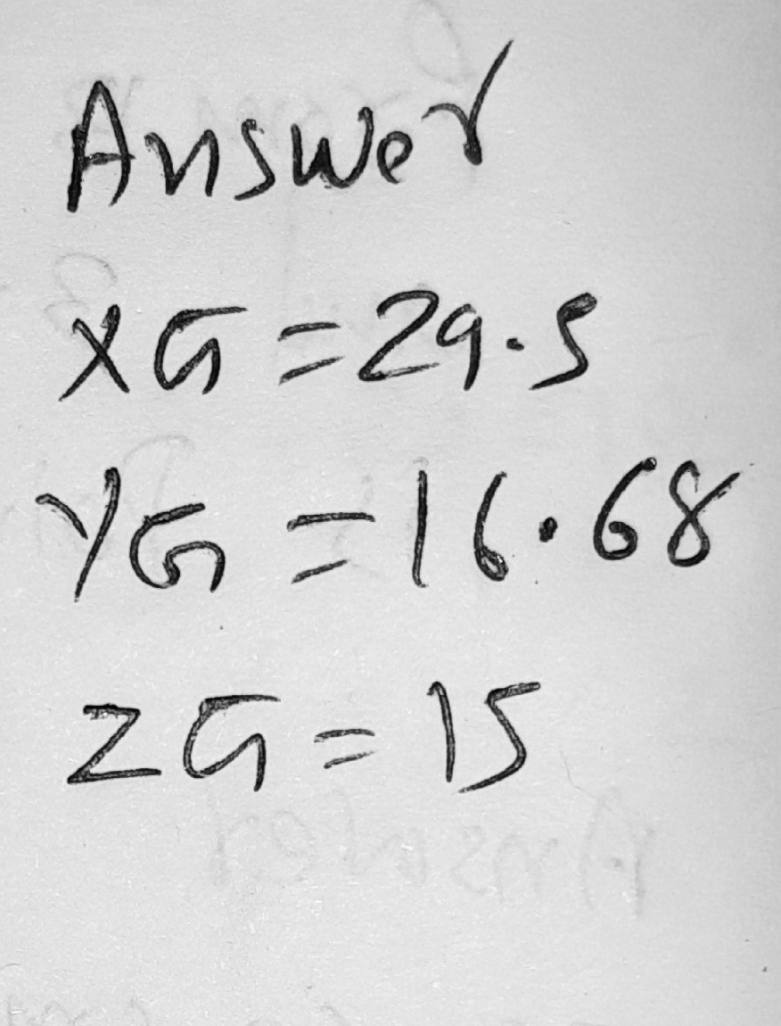 The Angle Bisectors Of Xyz Are Overline Xg O Gauthmath