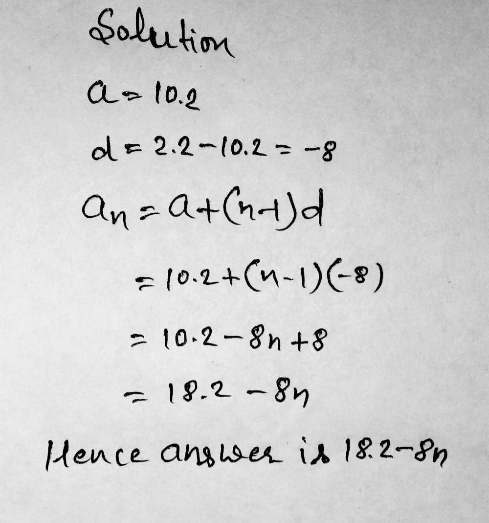 23 Write an explicit formula for each sequence give - Gauthmath