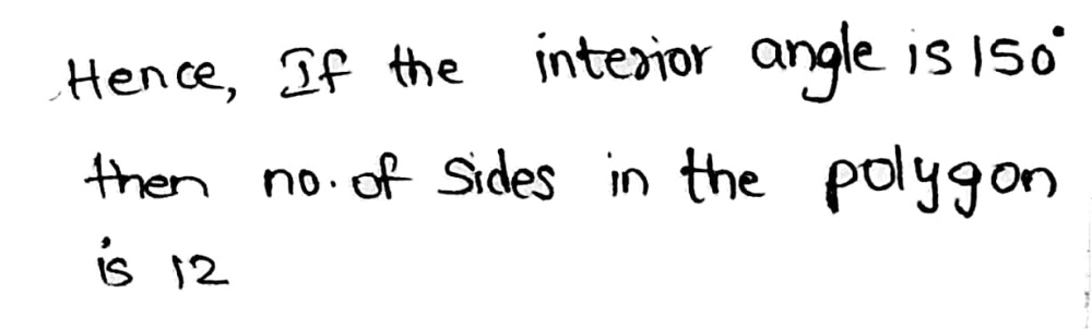 18 How Many Sides Does A Regular Polygon Have If Gauthmath