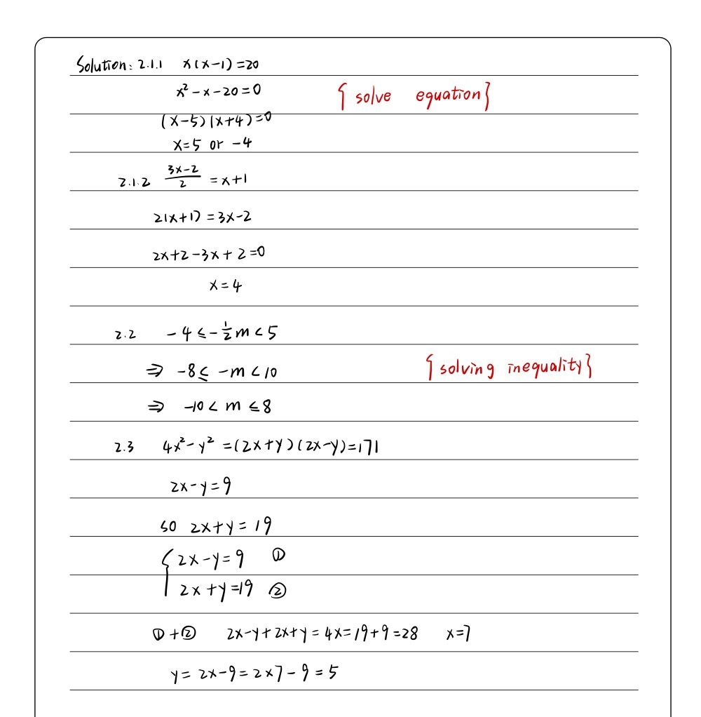 1 Question 2 21 Solve For X 2 1 1 Xx 1 4 2 Gauthmath