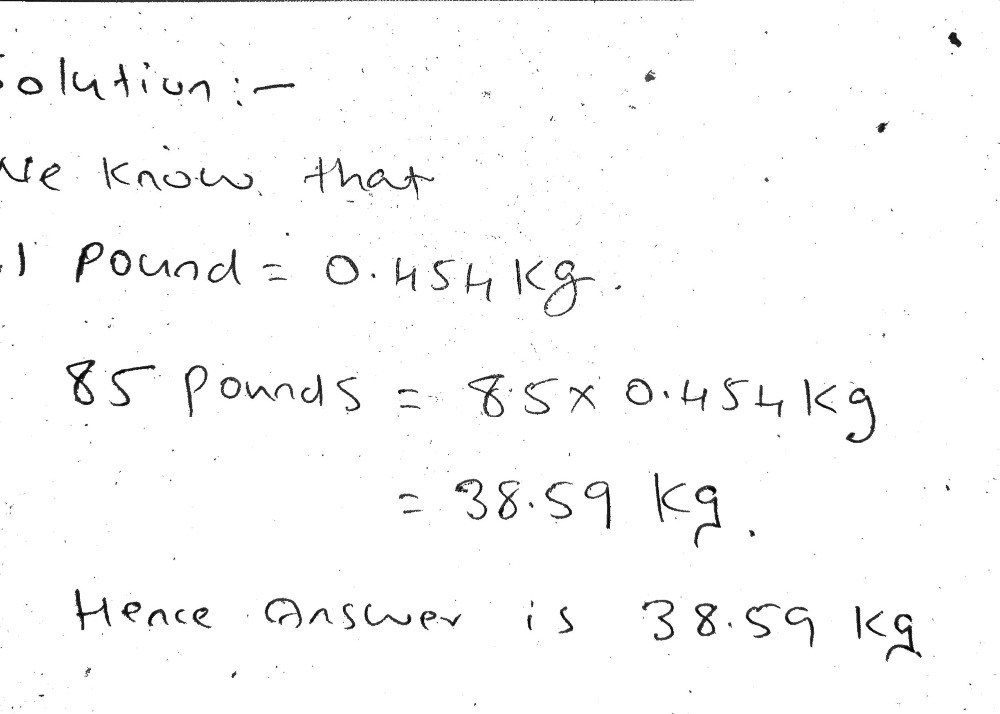Pound kg conversion 1 1 Kilograms
