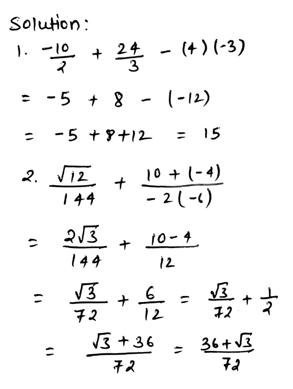 Homework 10 2 24 3 4 3 2 Square Root Of 12 Gauthmath