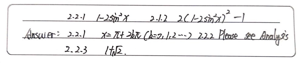 Question 2 2 1 Write The Following In Terms Of Gauthmath