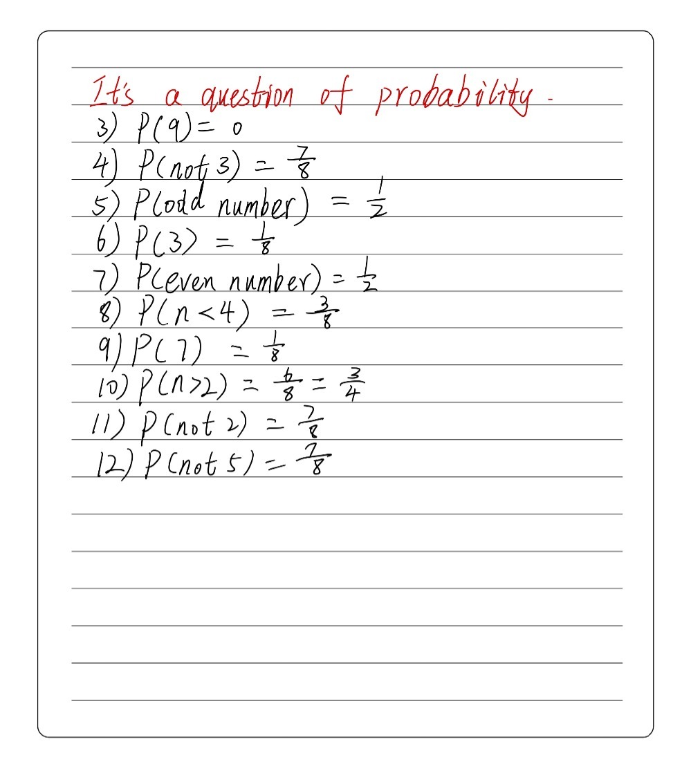 The spinner is spun once. Write the probability a - Gauthmath