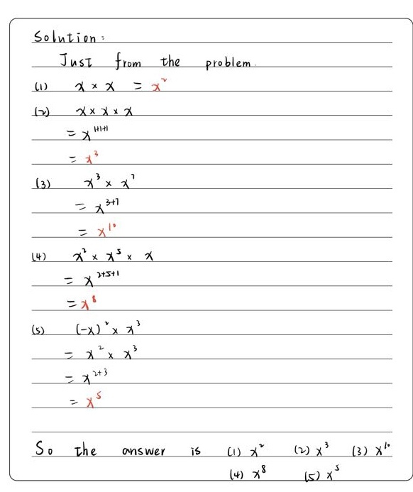 C Simplify 1 X X 2 X X X 3 X3 X7 4 Gauthmath