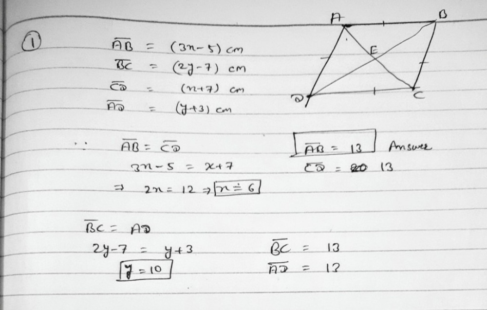 Solving Problems On The Properties Of Parallelogra Gauthmath