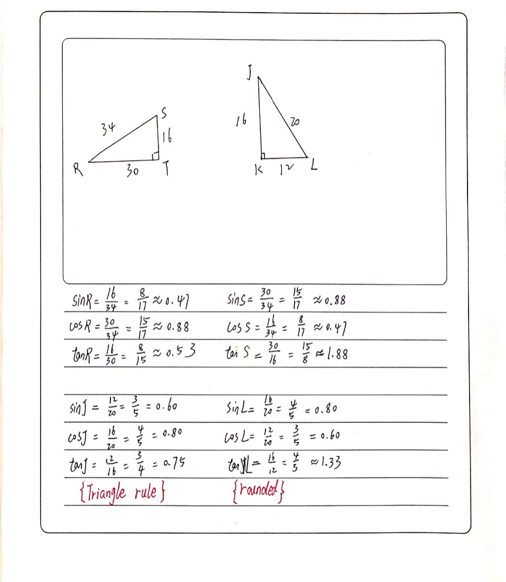 R Cos And R Sin R Solved: Find sin R, cos R, tan R, s S.cos 5. and tan 5. Expresa each ...