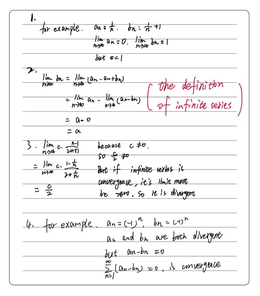 2pts Each Are The Following Statements True Or Fal Gauthmath