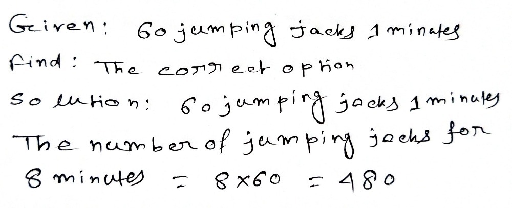 Rocco Can Do 60 Jumping Jacks In 1 Minute How Man Gauthmath Rocco Can Do 60 Jumping Jacks In 1 Minute How Man Gauthmath