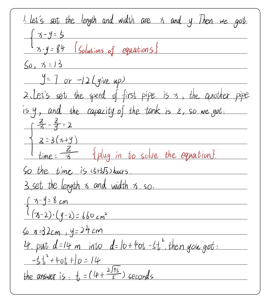 Solved: Learning Task 4 Solve the following problems. Show the step by ...