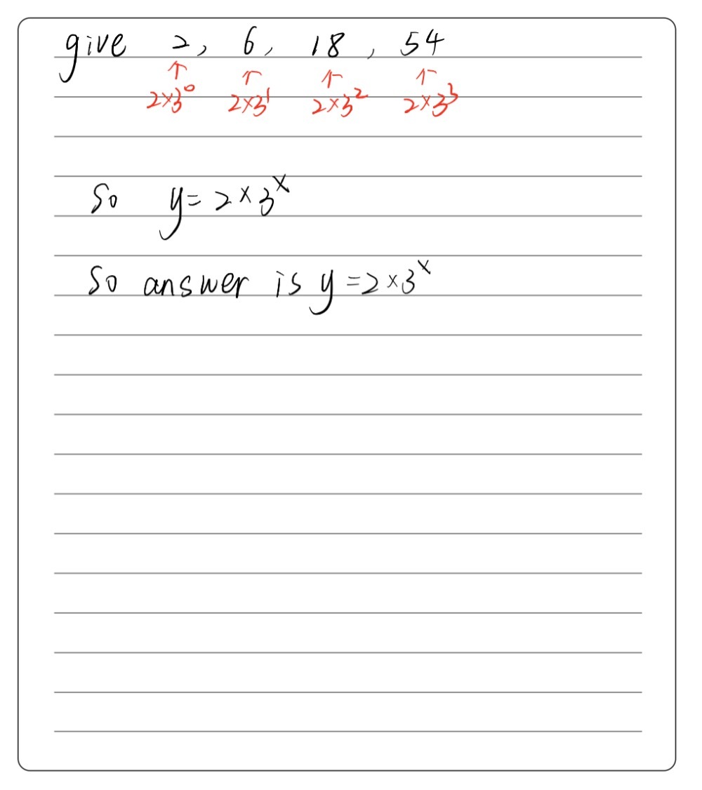 Write an exponential model for the data. 25 y 25 25 - Gauthmath