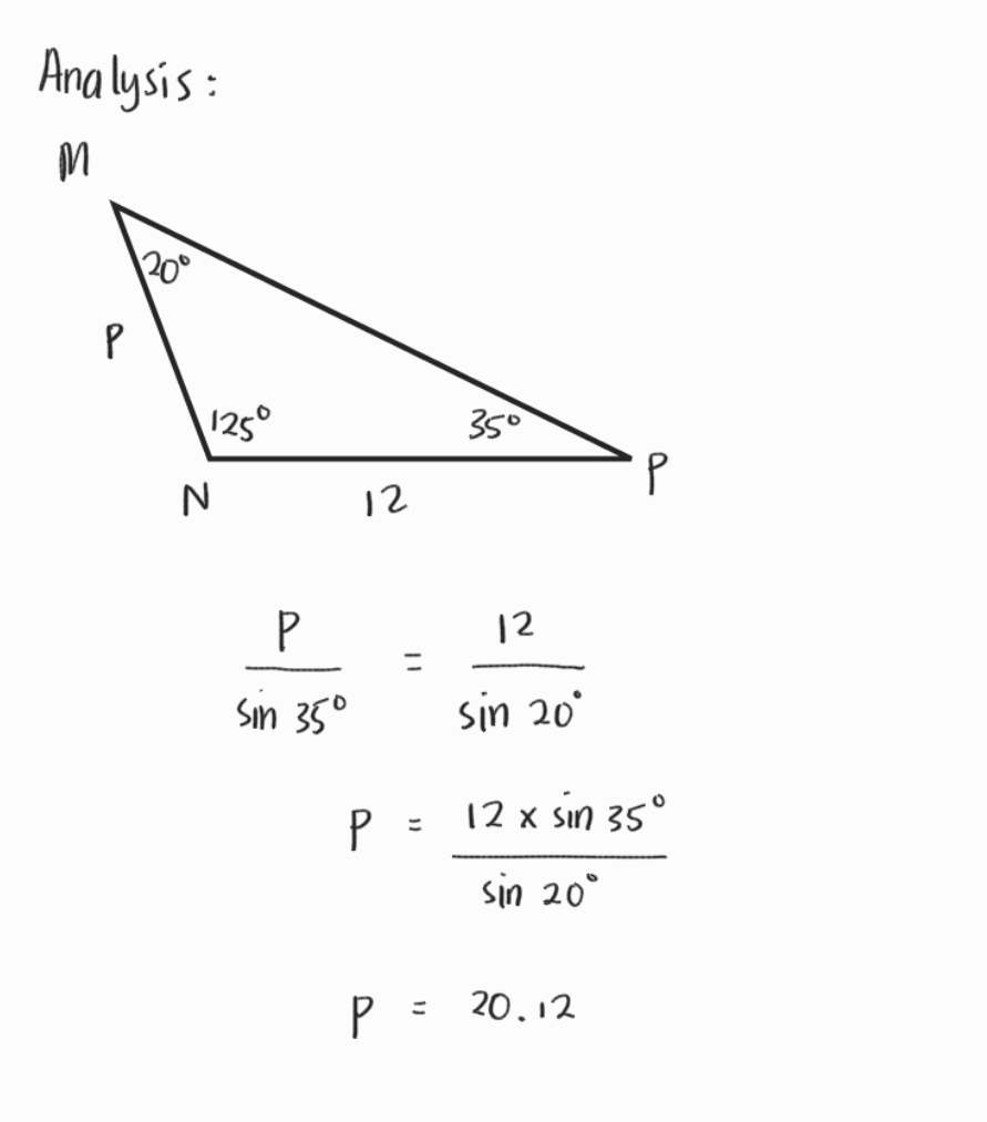 the-law-of-sines-solve-the-following-problem-delt-gauthmath