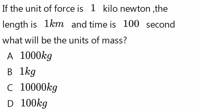 100 kilo newton
