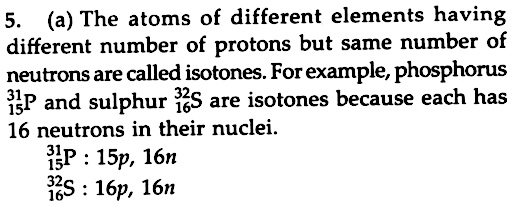 What Are Isotones Explain With Examples Snapsolve