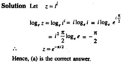 Example 2 66 The Value Of Dot 1 Is A E Pi 2 B E X 2 C E X 4 D None Of These Snapsolve