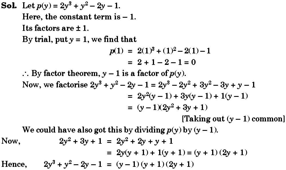Factorise 2y 3 Y 2 2y 1 Snapsolve