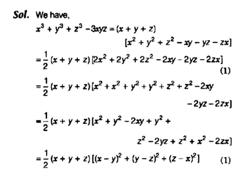 Verify That X 3 Y 3 Z 3 3xyz Frac 1 2 X Y Z X Y 2 Y Z 2 Z X 2 Snapsolve Verify That X 3 Y 3 Z 3 3xyz Frac 1 2 X Y Z X Y 2 Y Z 2 Z X 2 Snapsolve