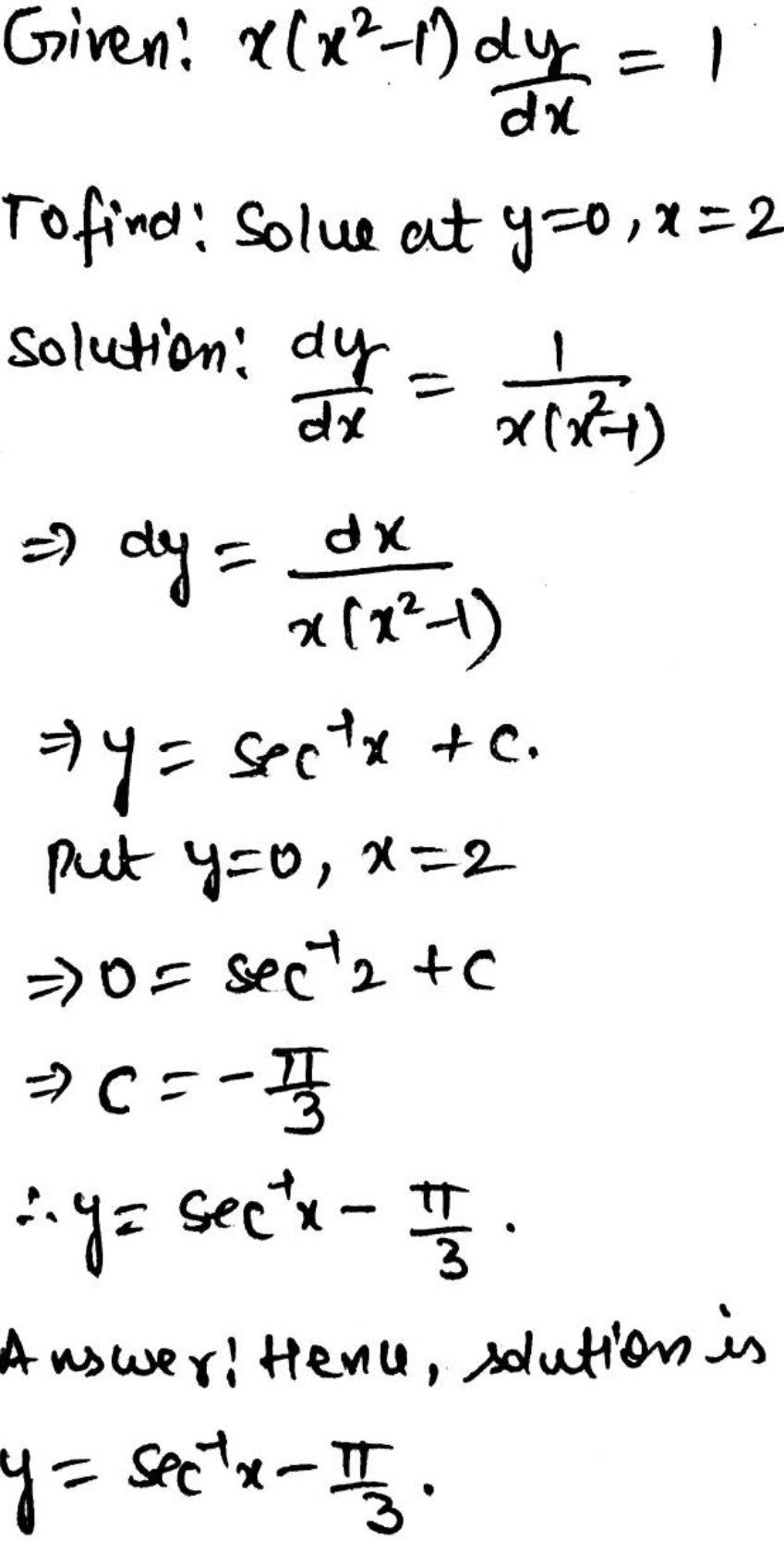 1l Dx12 X X 2 1 Frac Dy Dx 1 Y 0 When X 212 Sos Dx A A B V 2 When X 0 Snapsolve