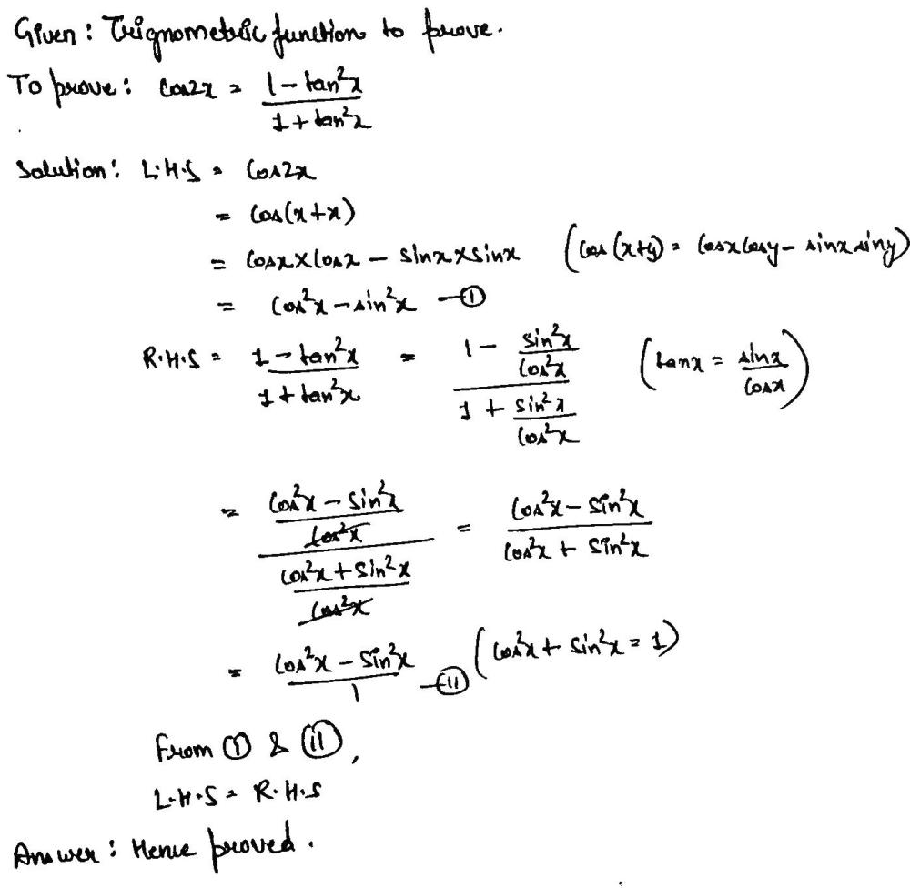 Cos 2x Frac 1 Tan 2x 1 Tan 2x Snapsolve Cos 2x Frac 1 Tan 2x 1 Tan 2x Snapsolve