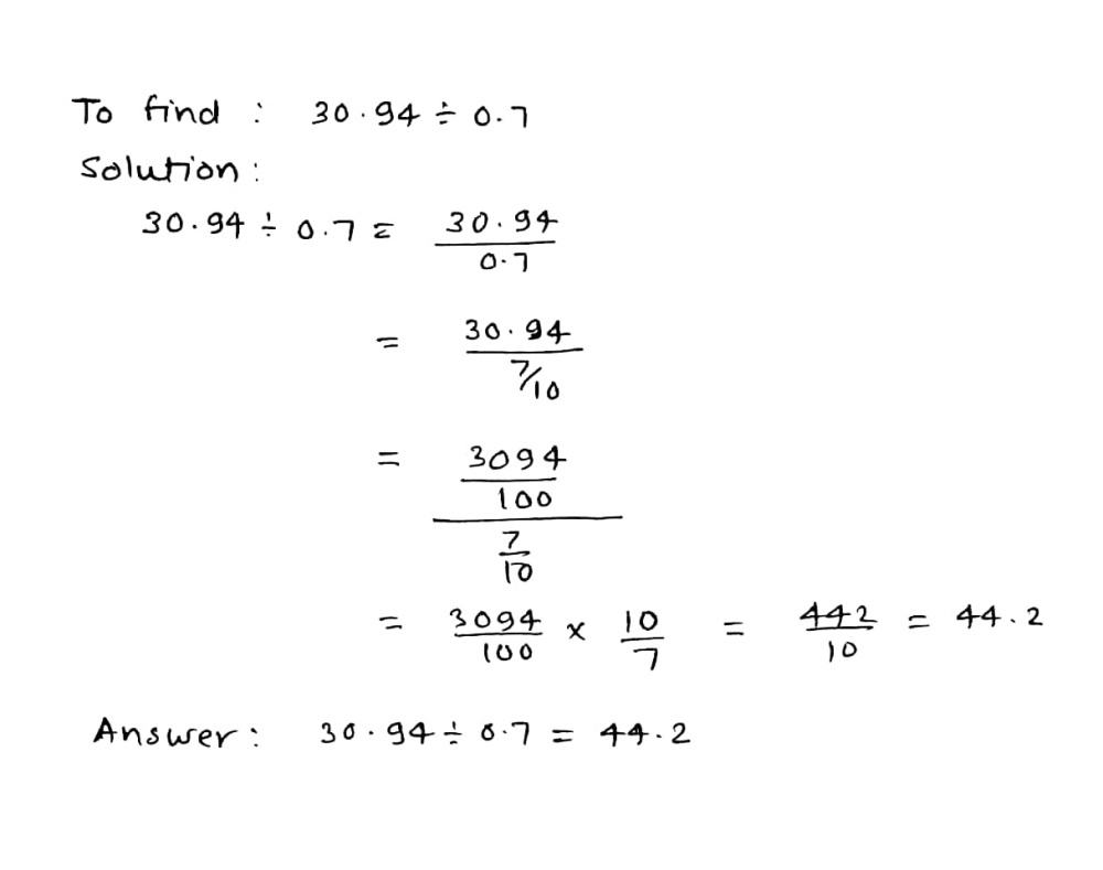 Find 30 94div 0 7 Snapsolve